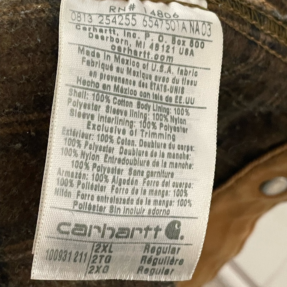 Carhartt Notre Dame Work Jacket - Picture 8 of 8